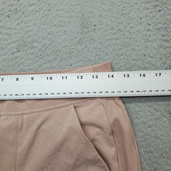 Athleta Ankle Pants Womens 4 Multi Slashed Pocket Elastic Waist Slit Leg Pull On - Picture 5 of 9